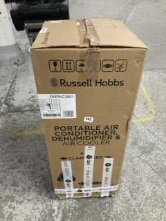 RUSSELL HOBBS PORTABLE AIR CONDITIONER, DEHUMIDIFIER & AIR COOLER