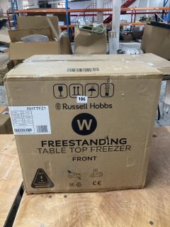 RUSSELL HOBBS FREESTANDING TABLE TOP FREEZER MODEL: RHTTFZ1