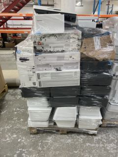 PALLET OF ASSORTED HP PRINTERS