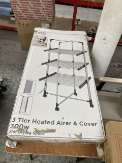 BLACK+ DECKER 3 TIER HEATED AIRER & COVER