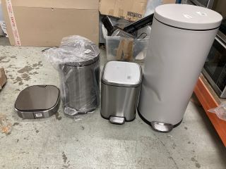 3 X ASSORTED JOHN LEWIS HOME BINS