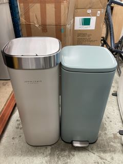 2 X KOHN LEWIS EKO KITCHEN BINS