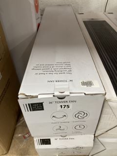 2 X JOHN LEWIS 36" TOWER FANS