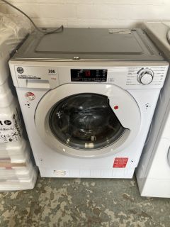 HOOVER INTEGRATED WASHING MACHINE MODEL HBWS48D1W4-80 RRP £419