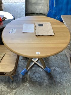 JOHN LEWIS CLAYTON DROP LEAF TABLE