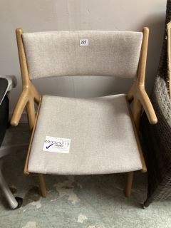 JOHN LEWIS X-RAY DINING ARMCHAIR