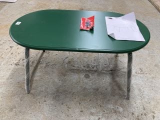 JOHN LEWIS METAL COFFEE TABLE IN GREEN