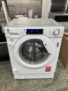 HOOVER INTEGRATED WASHING MACHINE MODEL HBWOS69TAME-80 RRP: £629