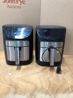 2 X KITCHEN ITEMS INC GOURMIA FRYERS