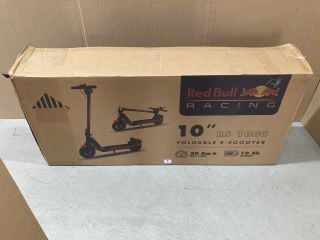 RED BULL RACING 10" RS 1000 FOLDABLE ELECTRIC SCOOTER RRP: £239 (COLLECTION ONLY)