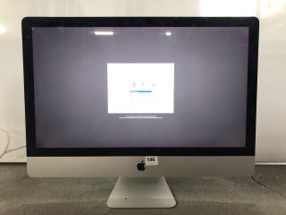 APPLE IMAC 128GB PC IN SILVER: MODEL NO A1419. INTEL CORE I7, 32GB RAM,   [JPTN40552]