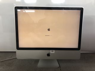 APPLE IMAC 500GB PC IN SILVER: MODEL NO A1225 (UNIT  ONLY). INTEL CORE 2 DUO, 4GB RAM,   [JPTN40572]