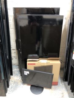 3 X RCA 55" TVS MODEL RK55UNI (SMASHED/SALVAGE/SPARES)