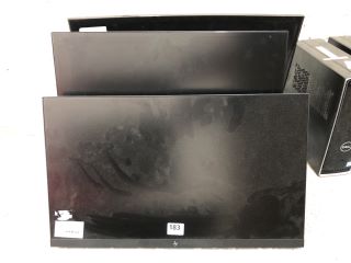 HP 22" MONITOR MODEL P22G4 (SMASHED/SALVAGE/SPARES)+HP 24" MONITOR MODEL HSQ-0147 (NO STAND,NO POWER SUPPLY,SCREEN FAULT,WITH BOX)+SAMSUNG 24" MONITOR MODEL C24F390FHR (SMASHED/SALVAGE/SPARES)