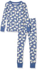 QTY OF ITEMS TO INLCUDE BOX OF APPROX 29 X ASSORTED CHILDREN’S CLOTHES TO INCLUDE ESSENTIALS UNISEX KIDS' SNUG-FIT COTTON PYJAMA SLEEPWEAR SETS, POLAR BEAR, 5 YEARS, ESSENTIALS UNISEX KIDS' SNUG-FIT