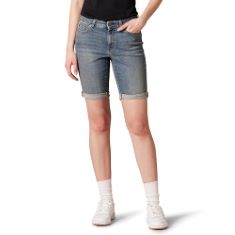 QTY OF ITEMS TO INLCUDE 20 ASSORTED DENIM ITEMS TO INCLUDE ESSENTIALS WOMEN'S 9" DENIM BERMUDA SHORTS, VINTAGE WASH, 12-14, ESSENTIALS MEN'S SKINNY-FIT COMFORT STRETCH JEAN (PREVIOUSLY GOODTHREADS),