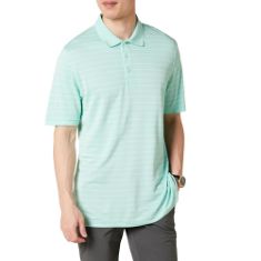 QTY OF ITEMS TO INLCUDE BOX OF APPROX 30 X ASSORTED CLOTHES TO INCLUDE ESSENTIALS MEN'S REGULAR-FIT QUICK-DRY GOLF POLO SHIRT, AQUA GREEN, S, ESSENTIALS MEN'S STRAIGHT-FIT STRETCH GOLF TROUSERS, OLIV