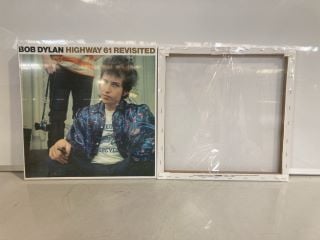 AN ASSORTMENT OF BOB DYLAN HIGHWAY 61 REVISITED CANVAS'