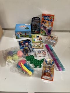 1 X BOX OF ASSORTED CHILDREN'S TOYS INCLUDING GO JETTERS FIGURES