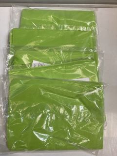 1 BOX OF ASSORTED GREEN TISSUE PAPER 50 X 70 CM