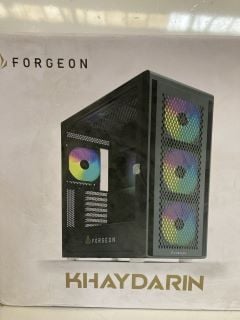 1 X FORGEON KHAYDARIN GAMING COMPUTER 448 X 220 X 490 MM