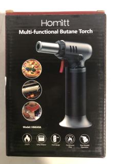 1 X BOX OF HOMITT MULTI FUNCTIONAL BUTANE TORCH