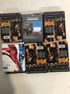 1 BOX OF ASSORTED DVD'S INCLUDING THE WALKING DEAD  CITY 18+ ID MAY BE REQUIRED