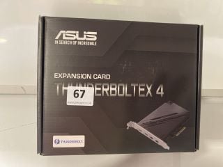 1 X ASUS THUNDERBOLTEX 4 EXPANSION CARD 4.6 X 7.1 IN RRP £99.00