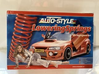 1 X AUTO-STYLE LOWERING SPRINGS