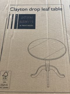 JOHN LEWIS CLAYTON DROP LEAF TABLE RRP £329 (003325675)