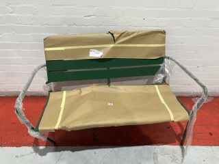 JOHN LEWIS ANYDAY METAL GARDEN SOFA IN GREEN - RRP £249.00 (003319258)