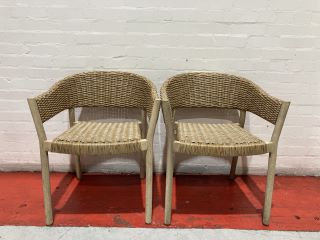 2 X JOHN LEWIS BURFORD DINING CHAIRS RRP £399 (003324074)