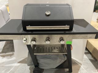 JOHN LEWIS CHARCOAL BBQ IN BLACK/SILVER