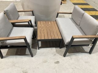 4 SEATER GARDEN SET WITH TABLE RRP £699.00