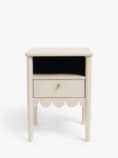 JOHN LEWIS HEM 1 DRAWER BEDSIDE TABLE RRP £169.00 (003321832)