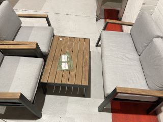 4 SEATER GARDEN SET WITH TABLE RRP £699.00 (003322589)