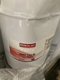 A PALLET OF DISOLAC INDUSTRIAL COATINGS SINT 744-M BINDER ANTI CORROSIVE 16KG RRP £179.99 X 16