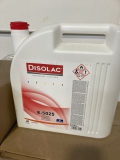 A PALLET OF DISOLAC INDUSTRIAL COATINGS E5025 HARDENER RRP £24.99 X 96