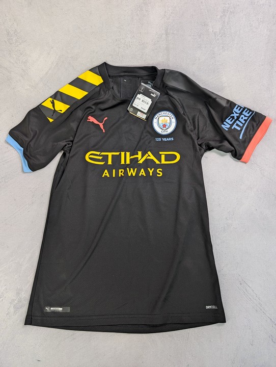 Puma Manchester City Away Jersey With Tags - Size S (MPSE54665789) (VAT ONLY PAYABLE ON BUYERS PREMIUM)