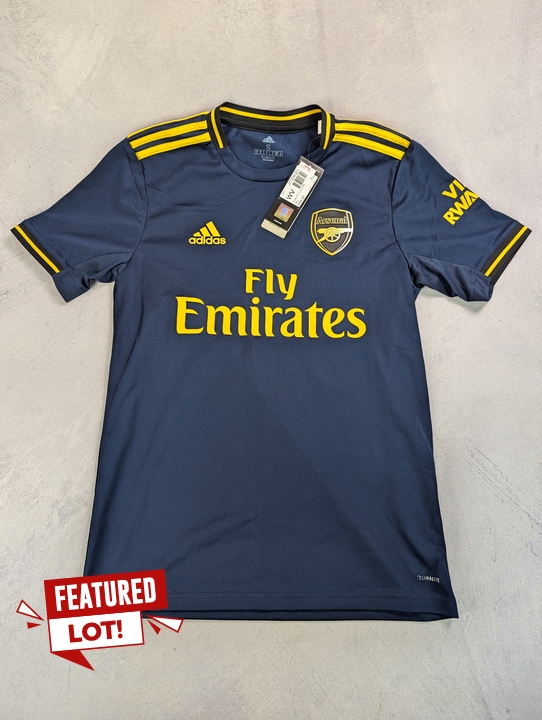 Adidas Arsenal Third Jersey With Tags - Size S (MPSE54665789) (VAT ONLY PAYABLE ON BUYERS PREMIUM)