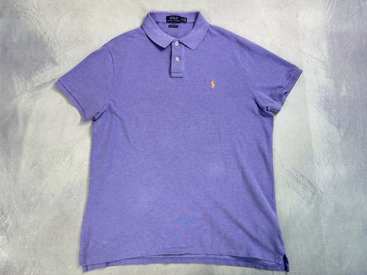 Polo Ralph Lauren Polo Shirt - Size XL Custom Slim Fit (VAT ONLY PAYABLE ON BUYERS PREMIUM)