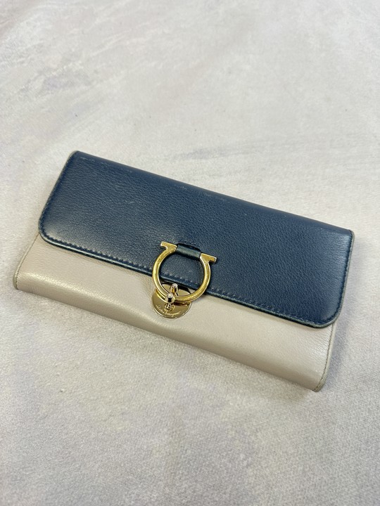 Salvatore Ferragamo Gancini Long Wallet, Dimensions 19x10x2cm(Approx) (VAT ONLY PAYABLE ON BUYERS PREMIUM)