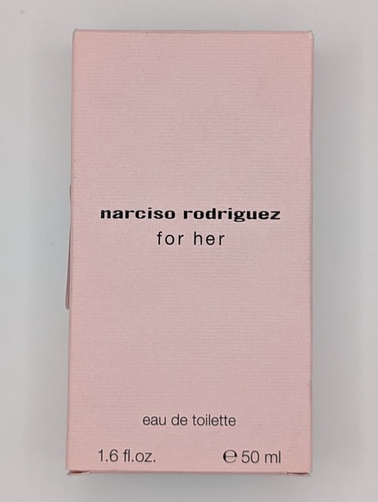 Narciso Rodriguez 'For Her' Unused 50Ml Eau De Toilette (VAT ONLY PAYABLE ON BUYERS PREMIUM)