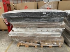 PALLET VARIETY OF MATTRESSES AND FURNITURE INCLUDING 135X200CM MATTRESS (MAY BE BROKEN, STAINED OR INCOMPLETE).