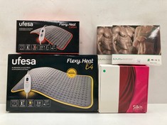 5 X ASSORTMENT OF ITEMS INCLUDING UFESA BRAND HEATING PAD - LOCATION 19B .