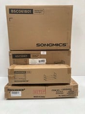 4 X SONMICS FURNITURE VARIOUS MODELS INCLUDING MODEL BSC061B01 - LOCATION 23A.