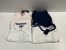 4 X TOMMY HILFIGER GARMENTS VARIOUS SIZES INCLUDING NAVY BLUE TRACKSUIT BOTTOMS SIZE L LOCATION 43A.