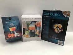 3 X COOKWARE INCLUDING CECOTEC PORTABLE INDUCTION HOB - LOCATION 52A.