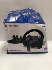 LOGITECH G29 STEERING WHEEL AND PEDALS COMPATIBLE WITH PS3, PS4 AND PS5 (WITHOUT POWER CABLE) - LOCATION 32A.