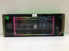 RAZER BLACKWIDOW V4 PRO KEYBOARD - LOCATION 24A.